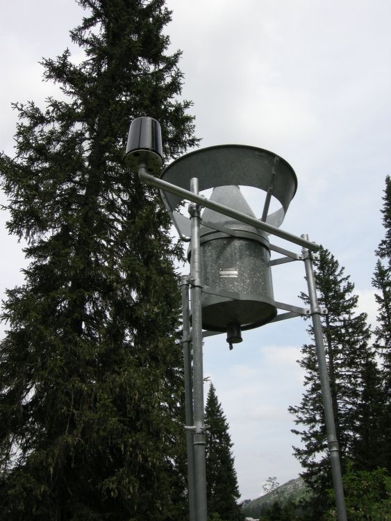 Niederschlagsmesser "Fl&ouml;scheggen"